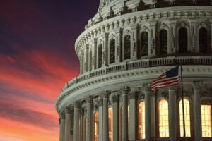 U.S. Capitol building representing government shutdown impacting National Flood Insurance Program.